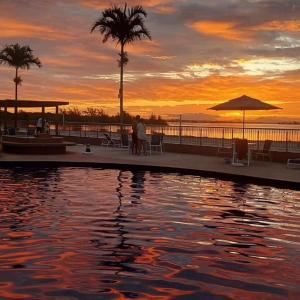 Matahari terbit atau terbenam yang dilihat dari aparthotel ini atau berdekatan