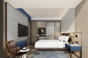 Letto o letti in una camera di Four Points by Sheraton Hengyang Zhengxiang