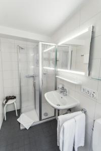 Vannituba majutusasutuses Hotel Alt-Ringlein