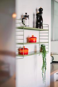 Η κουζίνα ή μικρή κουζίνα στο City Center Design Loft - Schlossberg View - by Casa Momo