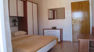 Krevet ili kreveti u jedinici u okviru objekta Apartment "Kod None"