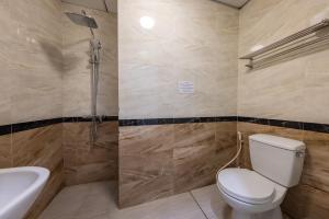 Koupelna v ubytování Hanoi Capital Hotel & Spa