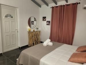 Ένα ή περισσότερα κρεβάτια σε δωμάτιο στο country villa +12 φωτογραφίες