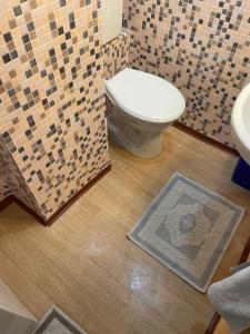 Kúpeľňa v ubytovaní ORSI Eco apartman Kecskemét + 5 fotografií