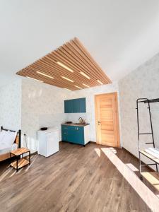 Kuchyň nebo kuchyňský kout v ubytování Apart-Hotel Seti