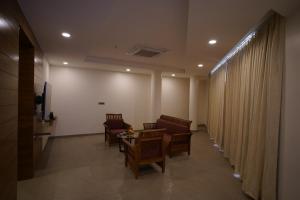 Posezení v ubytování Hotel Sastha Grand