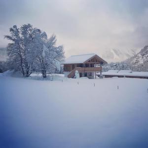 Feriendorf X-Alp Lodges Ötztal durante l'inverno