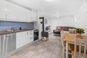 Η κουζίνα ή μικρή κουζίνα στο Apartment in Lillehammer