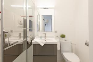 Koupelna v ubytování Aurore - Studio 1