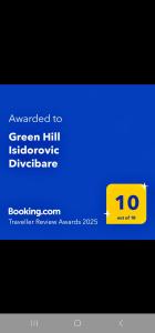 Galería fotográfica de Green Hill Isidorovic Divcibare ll en Divčibare