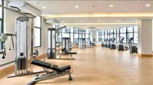 Fitness centrum a/nebo fitness zařízení v ubytování Hidden Gem at Cebu Business Park