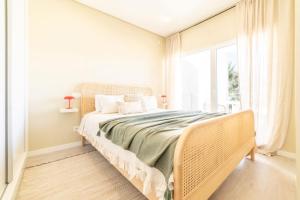 Postel nebo postele na pokoji v ubytování Villa Ceyda + 29 fotografií