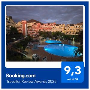 a screenshot of a review of a travel review awards website at Casa Paraiso in Los Cristianos