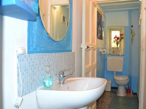 Koupelna v ubytování B&B Blue Home