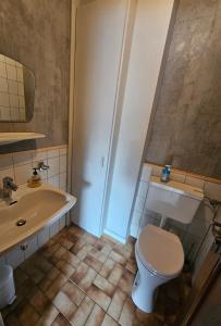 Łazienka w obiekcie Ferienhaus Pernull