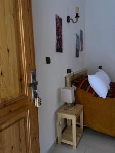 Postel nebo postele na pokoji v ubytování Dyafat Abla