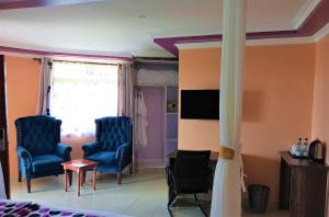 TV a/nebo společenská místnost v ubytování Jaqanaz Resort
