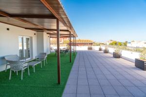 Balkón nebo terasa v ubytování Luxury penthouse 3 bedrooms, large terrace, barbecue, near beach and Shopping Center - La Zenia