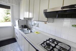 Kuchyň nebo kuchyňský kout v ubytování Apartment Diva
