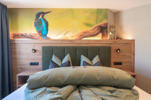 Postel nebo postele na pokoji v ubytování Aparthotel Fernblick