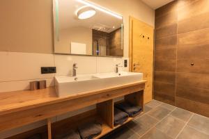 Koupelna v ubytování Aparthotel Fernblick