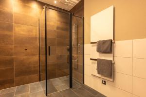 Koupelna v ubytování Aparthotel Fernblick
