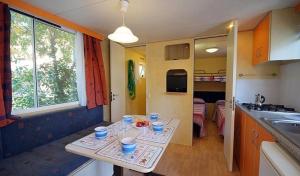 Nhà bếp/bếp nhỏ tại Camping Reale