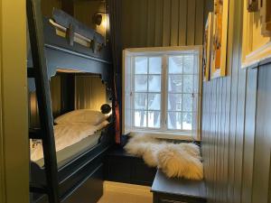 Herangtunet Mountain Lodge客房内的一张或多张床位