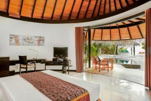 Posezení v ubytování Sun Siyam Iru Fushi with Free Transfer