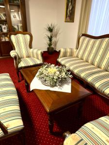 Istumisnurk majutusasutuses Hotel Sebastian u Hoffera