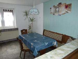 Χώρος καθιστικού στο Ferienwohnung bei Michels
