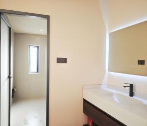 Letto o letti in una camera di 寺外茶宿SiWai tea&house