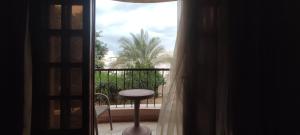 Balkon oz. terasa v nastanitvi Pyramids View RZ 1