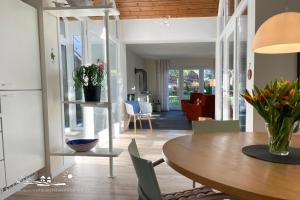 Χώρος καθιστικού στο 36 Ferienhaus Schwarz-Priegnitz +12 φωτογραφίες