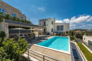 an image of a villa with a swimming pool at Luxury Five Bedroom Villa With Pool and Sunset View in Zaton