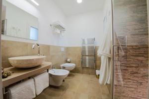 Koupelna v ubytování Aiem B&B