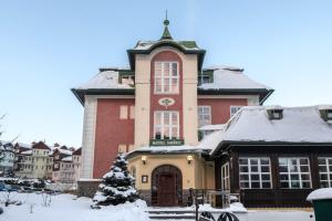 Hotel Hořec v zime