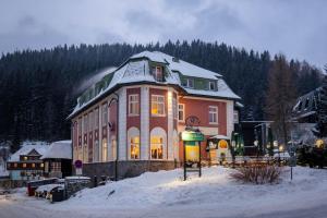 Hotel Hořec v zime