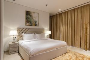 Postel nebo postele na pokoji v ubytování Modern 1Br in the Heart of Dubai by SIMPLY COMFORT + 32 fotografií