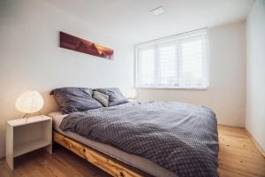 Posteľ alebo postele v izbe v ubytovaní Skodova 4 Apartments
