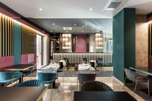 Predel za sedenje v nastanitvi Hotel Netum Mare