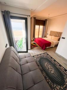 Postel nebo postele na pokoji v ubytování Seaside house