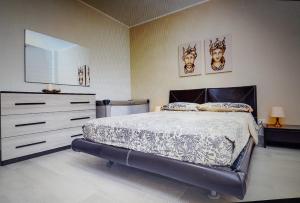 Postel nebo postele na pokoji v ubytování Casa del Bosco