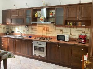 Kuchyň nebo kuchyňský kout v ubytování Open Sweet House