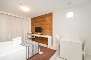 Μια τηλεόραση ή/και κέντρο ψυχαγωγίας στο Vision Hotel em Brasília 06908