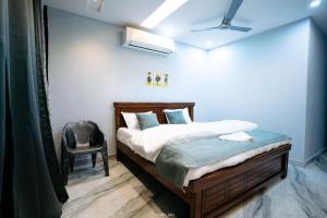 Postel nebo postele na pokoji v ubytování Vip Stays