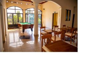 Posezení v ubytování Bujumbura Hotel and Appartment
