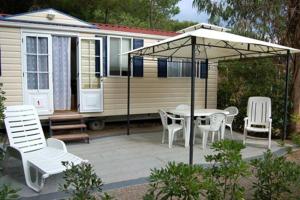 Sân trong/khu vực ngoài trời tại Camping Reale