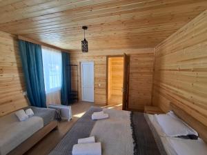 Letto o letti in una camera di Mountain house in Mestia