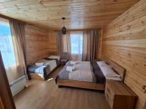 Letto o letti in una camera di Mountain house in Mestia